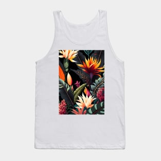 Botanical Flowers Tank Top